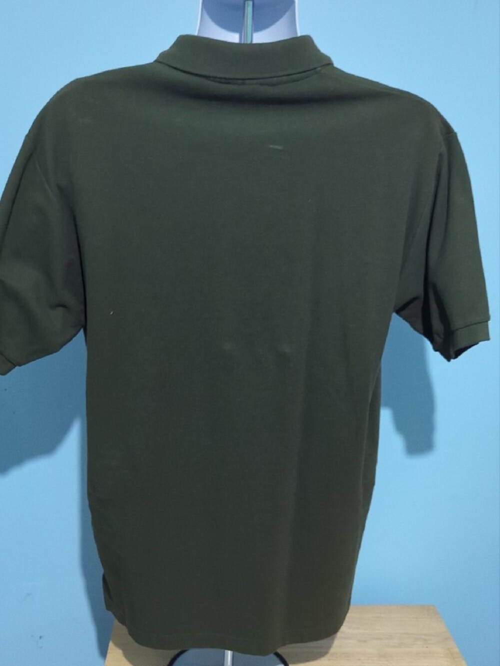 Jamaica Embroidered Polo Shirt - Olive Green - Picture 4 of 5